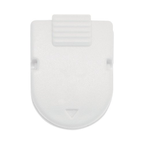 Advantus Magnetic/Adhesive Clips, 0.25" Jaw Capacity, White, 20/Box