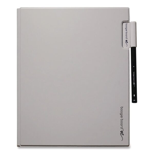 Boogie Board Blackboard Folio, 9.1" x 11.1", Magnetic Closure, Gray (BP20160001)
