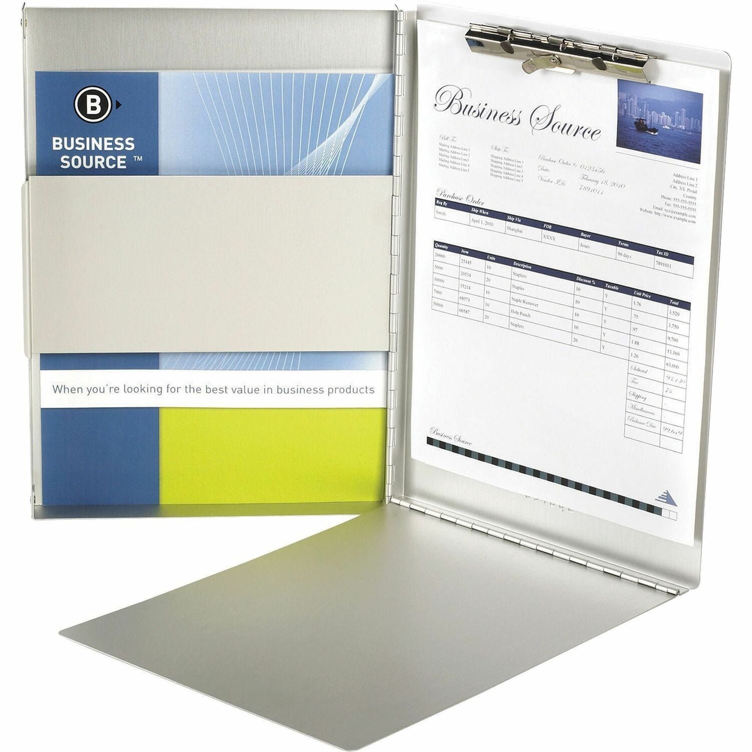 business-source-anodized-aluminum-form-holder-050-clip-capacity-storage.jpg