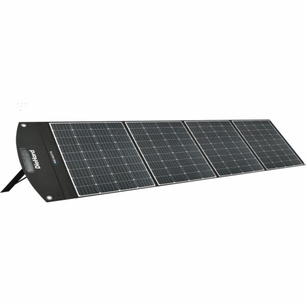 DieHard 400-Watt Solar Panel for Portable Power Station x 31.5" Width x 10.5 ft Depth - Rich Black - 1 Each (DH2000701)