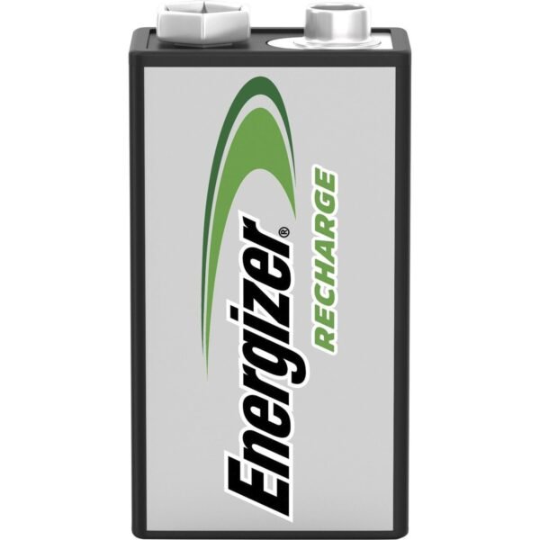 Energizer 9-Volt Recharge Batteries, 1-Packs For Multipurpose - Battery Rechargeable - 9V - 175 mAh - 8.4 V DC - 24 / Carton (NH22NBPCT)