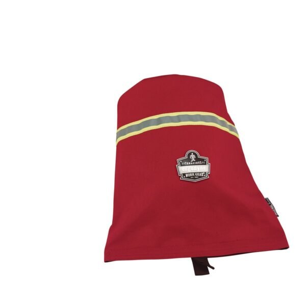 ergodyne Arsenal 5082 SCBA Mask Bag with Hook-and-Loop Closure, Fleece Lining, 8.5 x 8.5 x 14, Red (13083)
