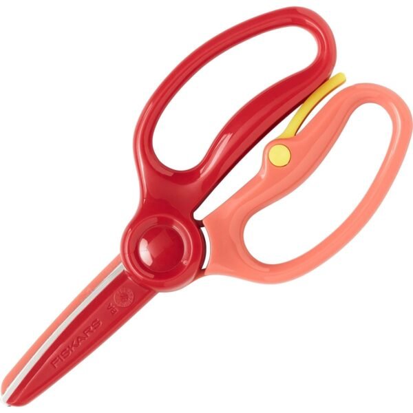 Fiskars Preschool Training Scissors Left/Right - Metal - Blunted Tip - Bright Assorted - 1 Each (1949001025)