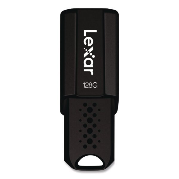 Lexar S803.1 USB Flash Drive, 128 GB, Black (LJDS80128BNB)