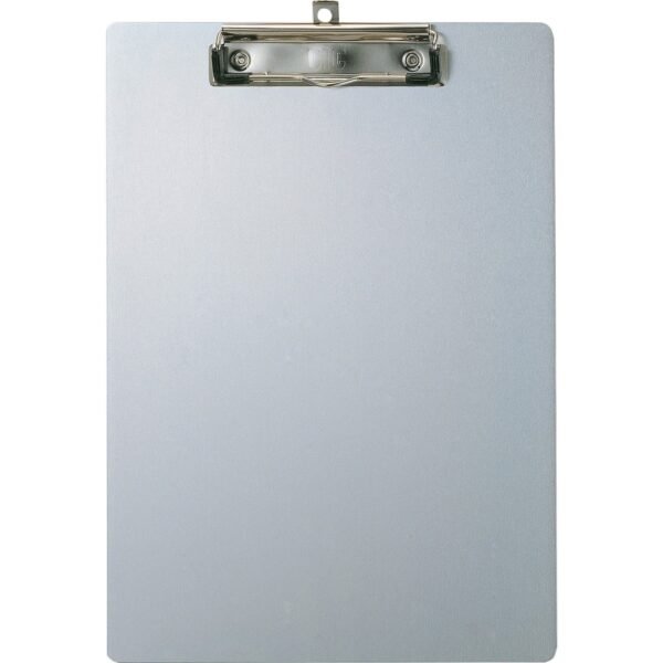 Officemate Aluminum Clipboard 8 1/2" x 11" Sheet Size - Aluminum - Silver - 1 Each (83211)