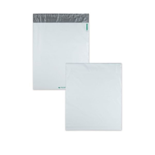 Quality Park Redi-Strip Poly Expansion Mailer, #5 1/4, Square Flap, Redi-Strip Adhesive Closure, 13 x 16, White, 100/Carton (46393)