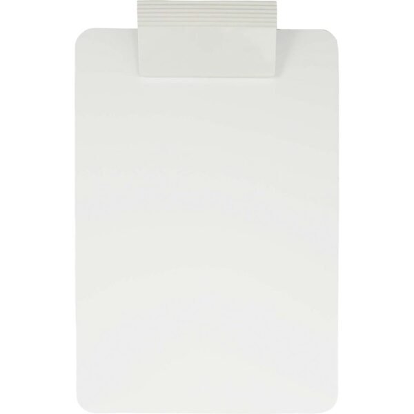 Saunders Antimicrobial Clipboard 8 1/2" x 11" Sheet Size - White - 1 Each (21608)