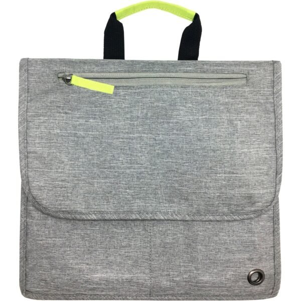 So-Mine Carrying Case Travel Essential - Ash Gray, Lime 18" Height x 11.8" Width x 0.8" Depth - 1 Each (SM421)