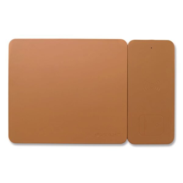 Spracht MagPad Charger and Mouse Pad, Brown (MGPBN)