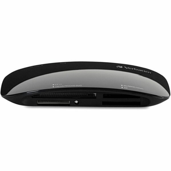 Verbatim USB 2.0 Universal Card Reader 15-in-1 - CompactFlash Type I, CompactFlash Type II, Microdrive, Memory Stick Duo, Memory Stick PRO, Memory Stick PRO Duo, Memory Stick...