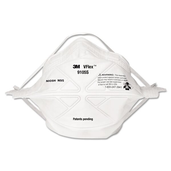 3M VFlex Particulate Respirator N95, Small, 50/Box (9105S)