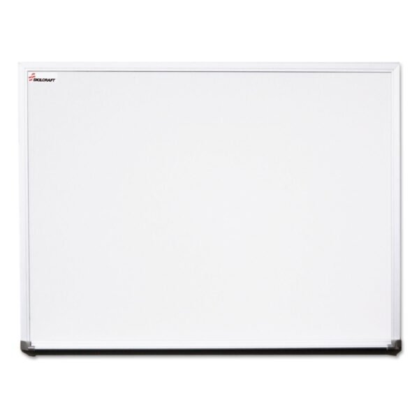 AbilityOne 7110014165198, SKILCRAFT Dry Erase Marker Board, 18 x 24, White Surface, Silver Anodized Aluminum Frame