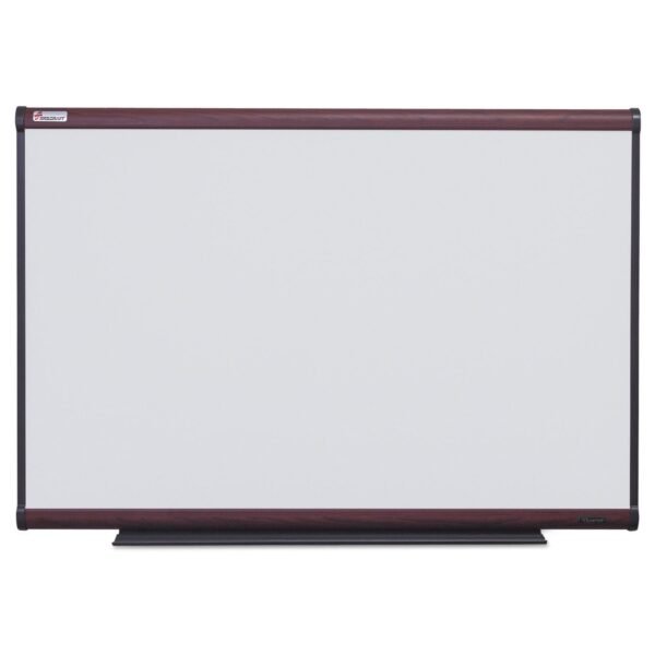 AbilityOne 7110016222118, SKILCRAFT Total Erase White Board, 48 x 36, White Surface, Brown Mahogany Frame