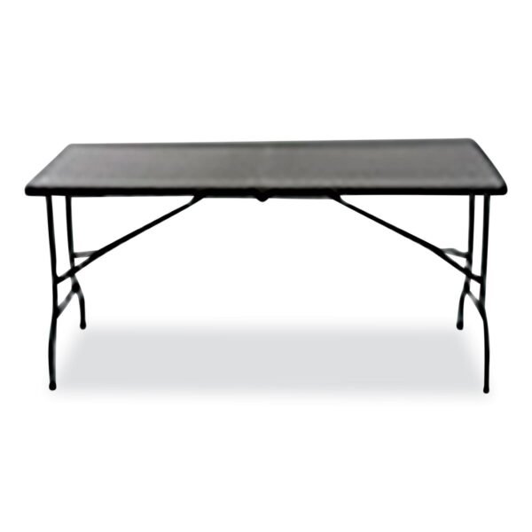 AbilityOne 7110017025675, SKILCRAFT Bi-Fold Folding Table, Rectangular, 30w x 60d x 29h, Charcoal Gray