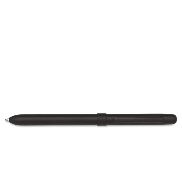 AbilityOne 7520015649906, SKILCRAFT B3 Aviator Multi-Color Ballpoint Pen/Pencil, Retractable, Medium , Black/Red Ink, Black Matte Barrel