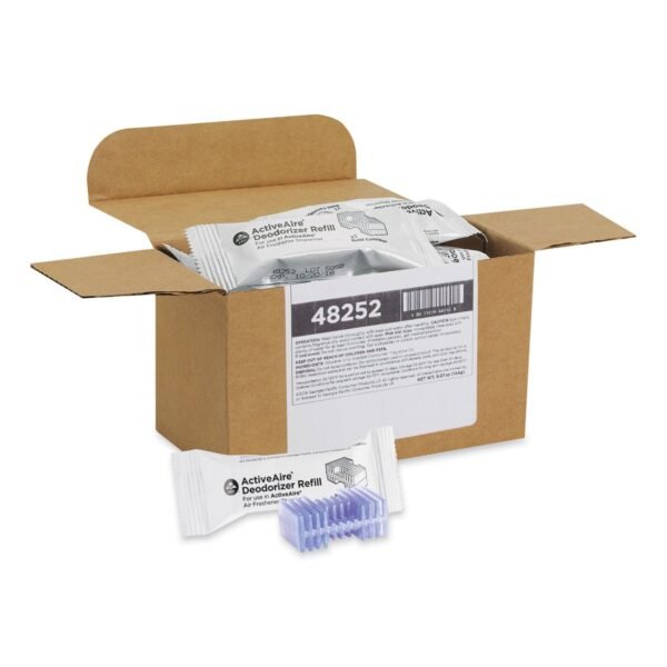 Activeaire Automated Freshener Dispenser Refill, Lavender, Cartridge, 12/carton