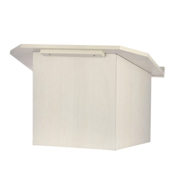 AdirOffice Foldable Tabletop Podium Lectern Speaker Stand, 27 x 16 x 19, White (I66105WHI)