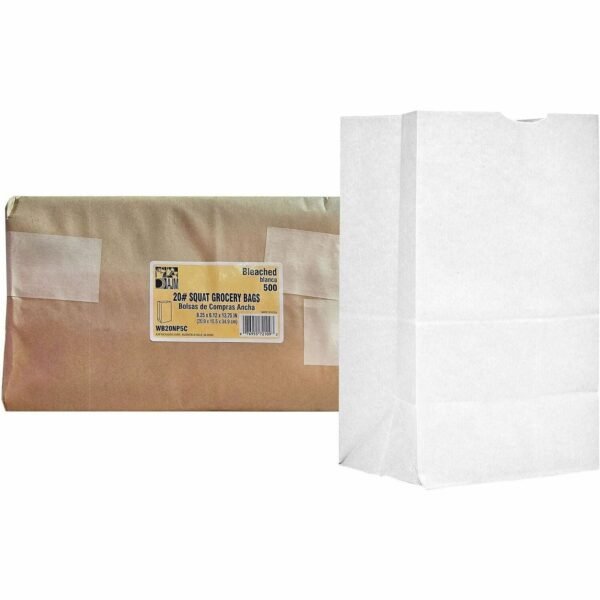 AJM Paper Grocery Bags (WB20NP5C)