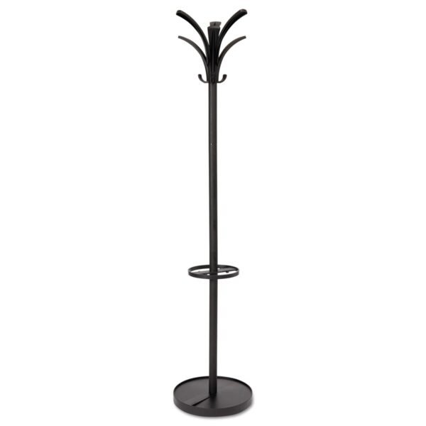 Alba Brio Coat Stand, 13.75w x 13.75d x 66.25h, Black (PMBRION)
