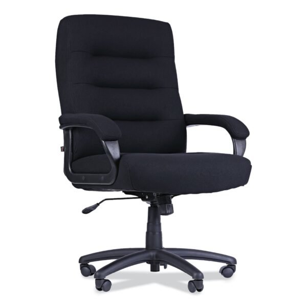 Alera Kesson Series High-Back Office Chair, Supports Up to 300 lb, 19.21" to 22.7" Seat Height, Black (ALEKS4110)