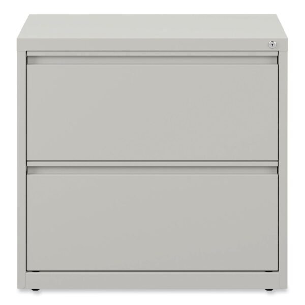 Alera Lateral File, 2 Legal/Letter-Size File Drawers, Light Gray, 36" x 18.63" x 28" (ALEHLF3029LG)