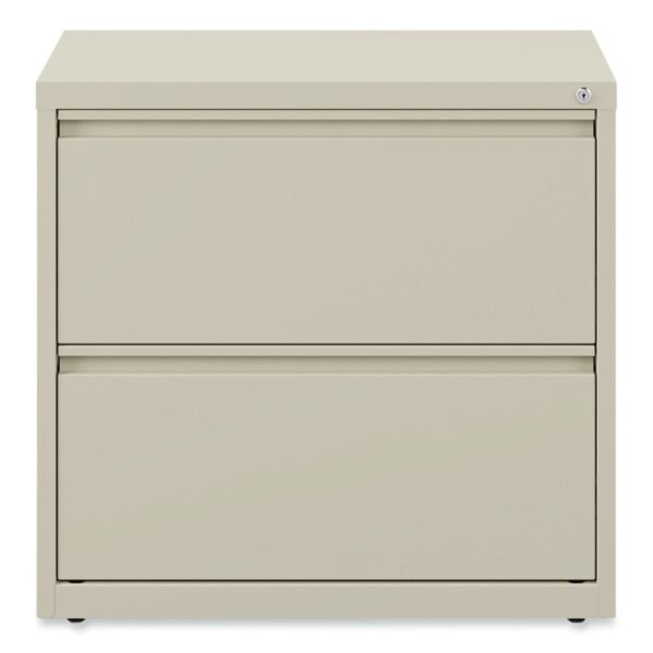 Alera Lateral File, 2 Legal/Letter-Size File Drawers, Putty, 30" x 18.63" x 28" (ALEHLF3029PY)