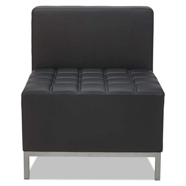 Alera QUB Series Armless L Sectional, 26.38w x 26.38d x 30.5h, Black (ALEQB8116)