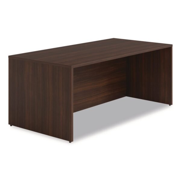 Alera Seville Series Desk Shell, 72" x 36" x 29", Mahogany (SVDS7236MY)
