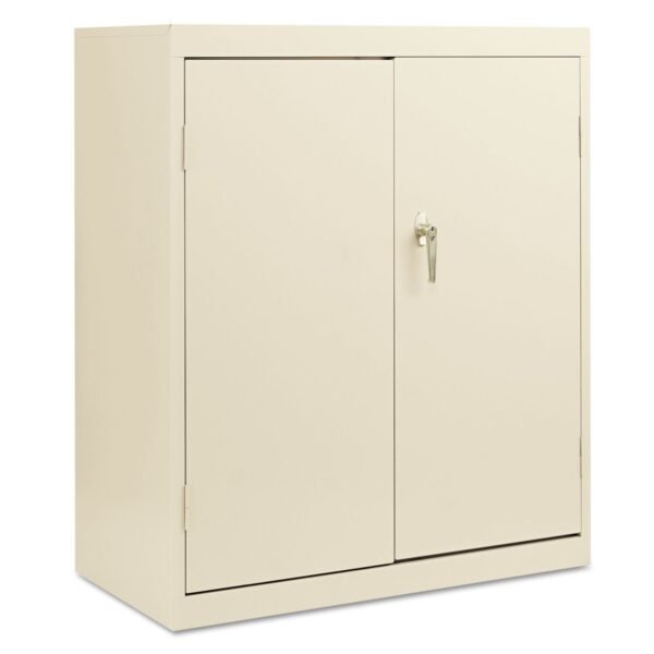 Alera Standard Assembled Storage Cabinet, 36w x 18d x 42h, Putty (ALECME4218PY)