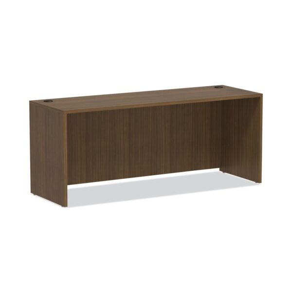 Alera Valencia Series Credenza Shell, 70.88w x 23.63d x 29.5h, Modern Walnut (ALEVA257224WA)