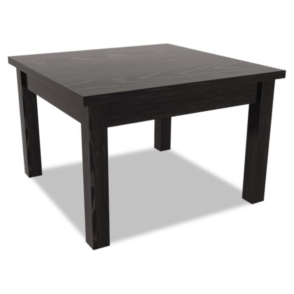 Alera Valencia Series Occasional Table, Rectangle, 23.63w x 20d x 20.38h, Black (ALEVA7520BK)