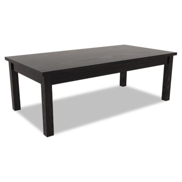 Alera Valencia Series Occasional Table, Rectangle, 47.25w x 19.13d x 16.38h, Black (ALEVA7548BK)