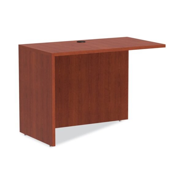 Alera Valencia Series Reversible Return/Bridge Shell, 42w x 23.63d x 29.5h, Medium Cherry (ALEVA354224MC)