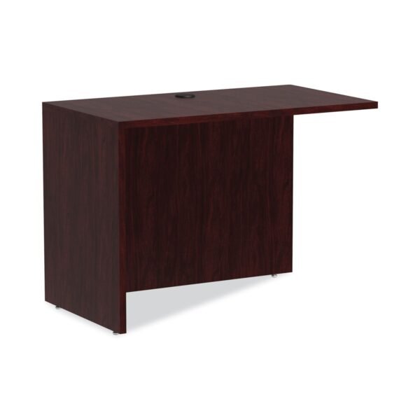 Alera Valencia Series Reversible Return/Bridge Shell, 42w x 23.63d x 29.5h. Mahogany (ALEVA354224MY)