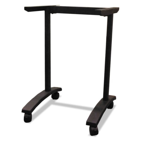 Alera Valencia Series Training Table T-Leg Base, 24.5w x 19.75d x 28.5h, Black (ALEVA7443BK)