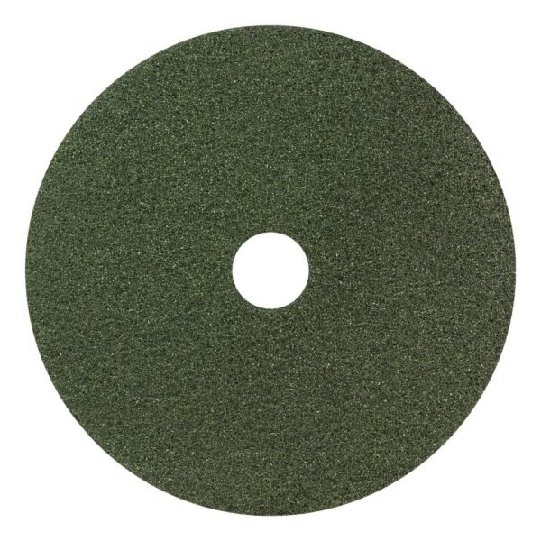 Americo Black Diamond 3000 Grit Diamond Pad, 20" Diameter, Black/Green, 2/Carton (442420)