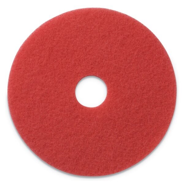 Americo Buffing Pads, 13" Diameter, Red, 5/CT (404413)