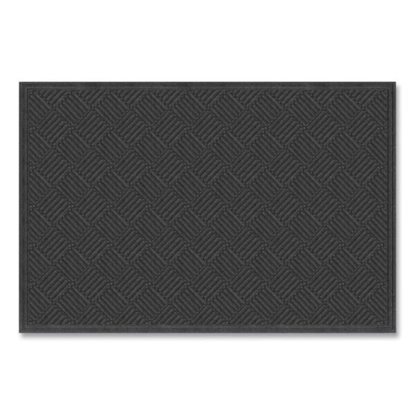 Apache Mills Ecomat Crosshatch Entry Mat, 48 x 72, Charcoal (062023)