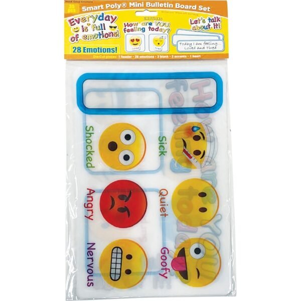 Ashley Smart Poly Emotions Icon Mini Set Skill Learning: Interactive Learning, Emotion, Educational - 35 Pieces - 1 Each (96006)