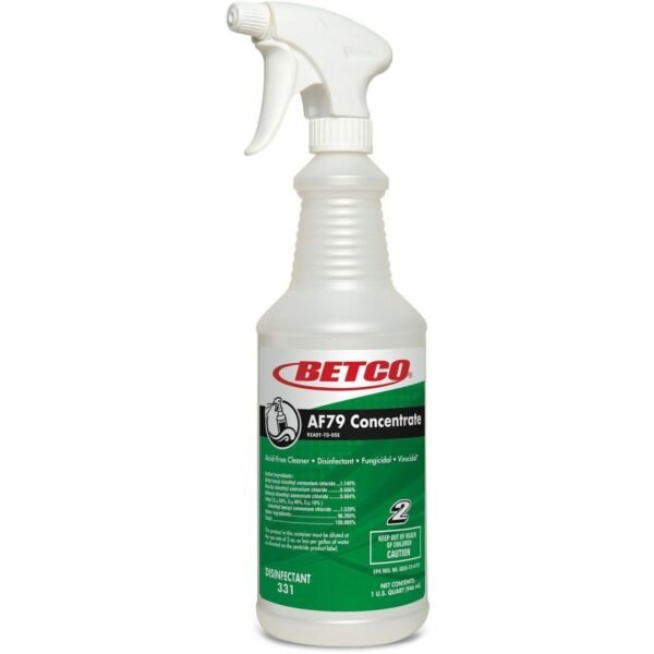 Betco Green Earth AF79 Disinfectant Empty Spray Bottle 12 / Carton (3313200)