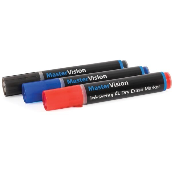 Bi-silque Dry Erase Markers 3 mm Bullet Marker Point - Black Ink - Gel-based - 3 / Pack (PE4104)