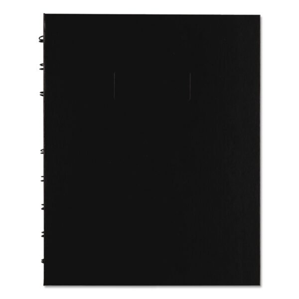Blueline NotePro Quad Notebook, Data/Lab-Record Format with Narrow and Quadrille Rule Sections, Black Cover, (96) 9.25 x 7.25 Sheets (A44C81)