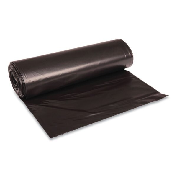 Boardwalk® 45 Gallon Black Garbage Bags, 40x46, 1.6mil, 100 Bags, BWK521
