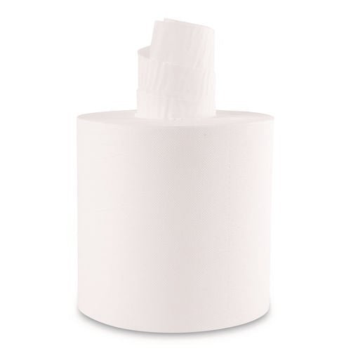 Boardwalk Center-Pull Roll Towels, 2-Ply, 7.6 x 8.9, White, 600/Roll, 6/Carton, 60 Cartons/Pallet, 360 Total Rolls