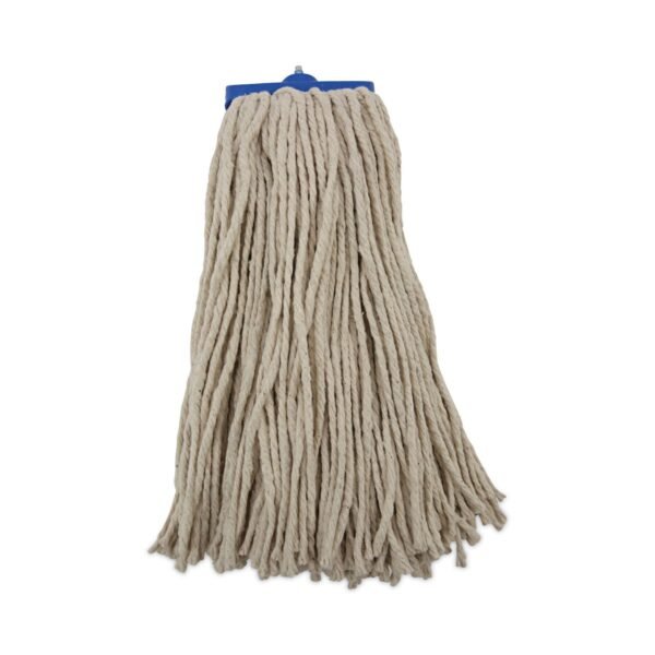 Boardwalk® Cut-End Lie-Flat Wet Mop Head, Cotton, 16 oz, White (BWK716CCT)