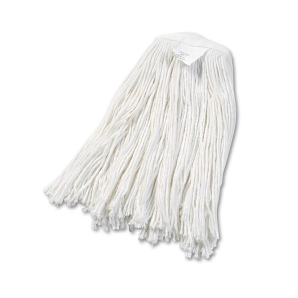 Boardwalk® Cut-End Wet Mop Head, Rayon, No. 20, White (BWK2020REA)
