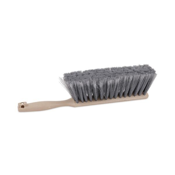 Boardwalk® Flagged Plastic Bristle Counter Brush, 8", Tan Handle (BWK5408)