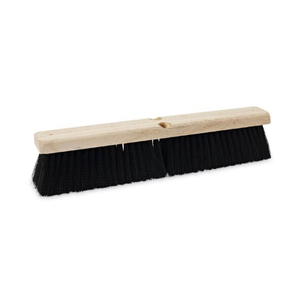 Boardwalk® Floor Brush Head, 18" Head, Plastic Bristles (BWK20618)