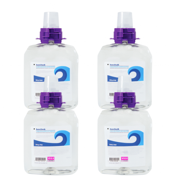 Boardwalk® Green Foam Soap, Fragrance Free, 1250ml Refill, 4 per Carton (BWK8400)