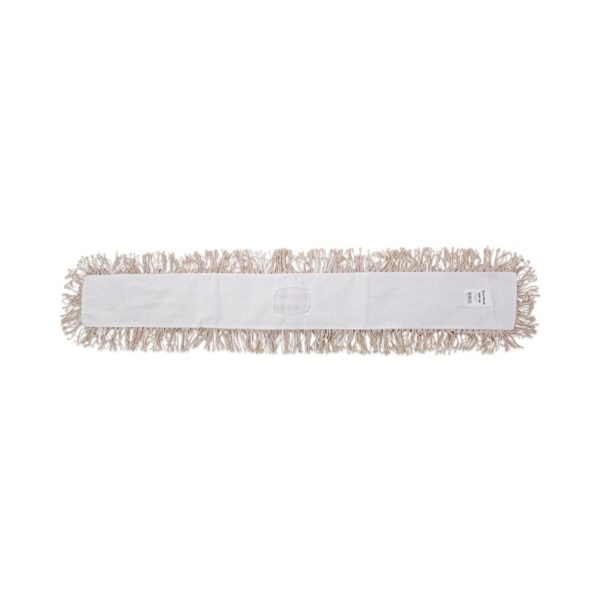 Boardwalk® Industrial Dust Mop Head, Hygrade Cotton, 48w x 5d, White (BWK1348)